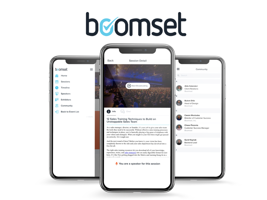 Event App by Boomset