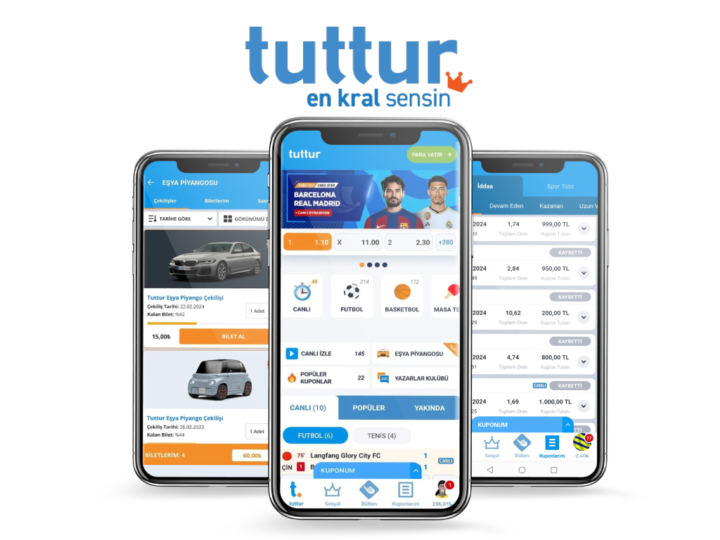 Tuttur - iddaa & Canlı Bahis